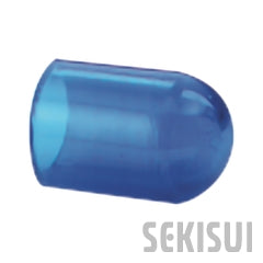 水道用エスロンHI継手透明ブルーキャップ