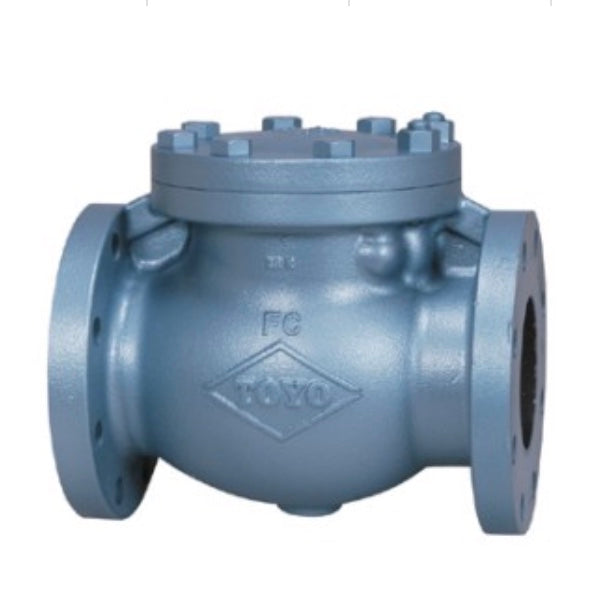 東洋バルヴ 鋳鉄バルブ　スイングチェッキバルブ　JIS