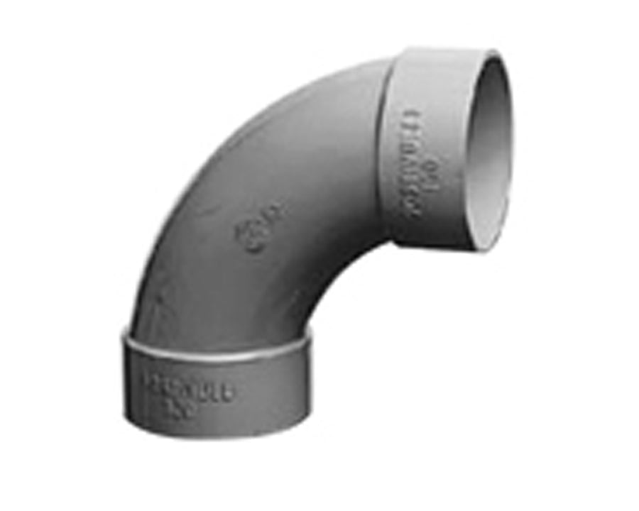 積水化学工業　透明DV-VU継手　90°大曲りエルボ