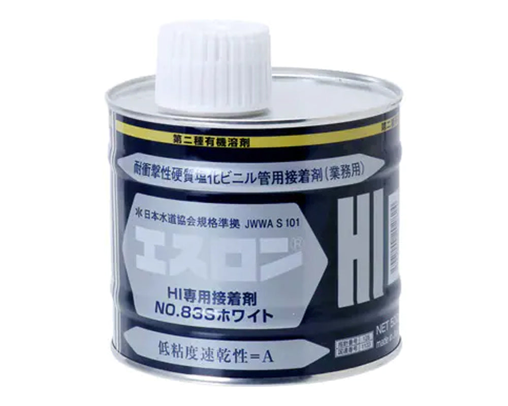 積水化学工業　HI継手透明ブルー用接着剤　NO83Sホワイト