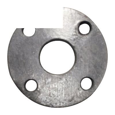 溶接式鋼管フランジ　5K　白　並品　溝付