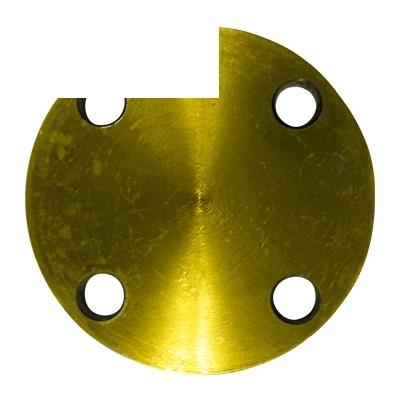 溶接式鋼管フランジ　5K　黒　閉止