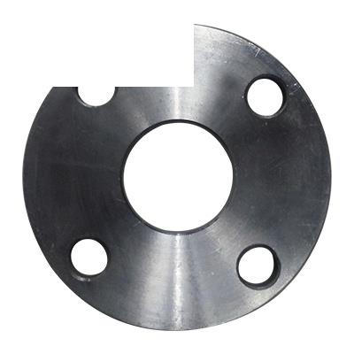 溶接式鋼管フランジ　5K　黒　並品　溝付