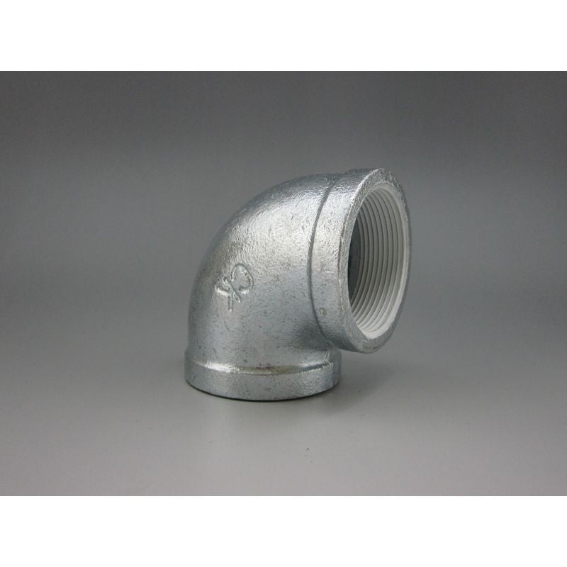 白　バンド付き継手　４５°エルボ