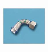 ベンカン　ＳＵＳ３０４　プレス式継手　座付水栓エルボショート