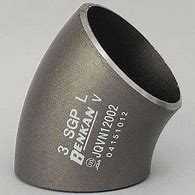 ベンカン機工　溶接式鋼管継手　黒４５°ロングエルボ　ＳＣＨ８０