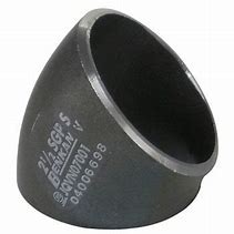 ベンカン機工　溶接式鋼管継手　ＳＧＰ　黒　４５°　ショートエルボ