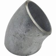 ベンカン機工　溶接式鋼管継手　白４５°ロングエルボ　ＳＣＨ８０