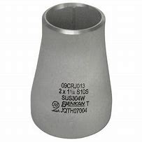 ベンカン機工　溶接式鋼管継手　白エキセントレジューサー　ＳＣＨ８０