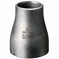 ベンカン機工　ステンレス製溶接継手　１０Ｓ　エキセントリックレデューサ