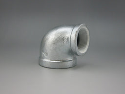 シーケー金属　白継手　径違いエルボ（バンド付き）