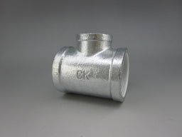 シーケー金属　白継手　径違いチーズ（バンド付き）