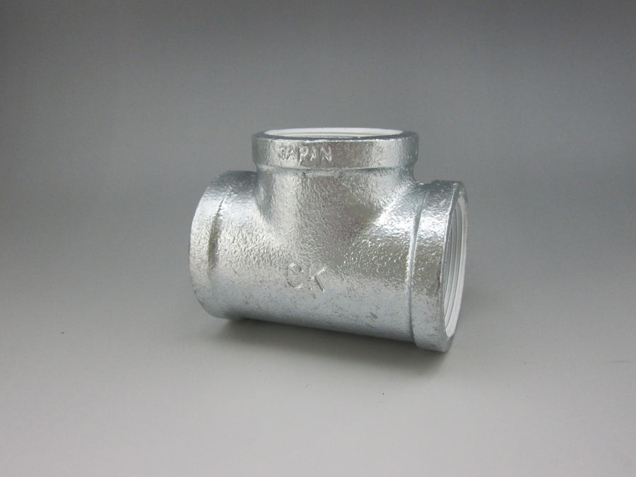 シーケー金属　白継手　チーズ（バンド付き）