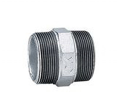 シーケー金属　白継手　角ニップル