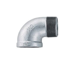 シーケー金属　白継手　ストリートエルボ