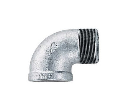 シーケー金属　白継手　ストリートエルボ