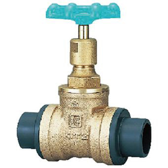 ＫＩＴＺ　鉛フリー汎用バルブ塩ビ管継手付ゲート