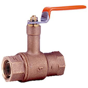 ＫＩＴＺ　鉛フリー　給湯コアコート　ボールバルブ（ＴＬＮＨ）