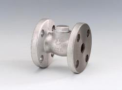 桑名金属工業　マレブルバルブ　汎用１０Ｋ　逆止弁（リフト式）　フランジ形