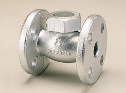 桑名金属工業　マレブルバルブ　１０Ｋ　逆止弁（リフト式）　フランジ形