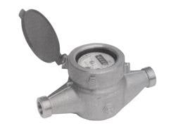 愛知時計電機　乾式水道メーター ガス管金具付