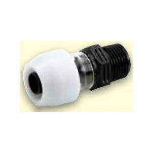 ブリヂストン　アダプター継手　プッシュマスター　樹脂製オスアダプター